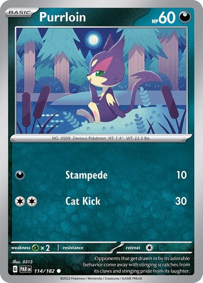 Purrloin (Scarlet and Violet: Paradox Rift) Light Play