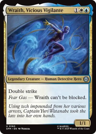 Wraith, Vicious Vigilante (Marvel's Spider-Man) Light Play
