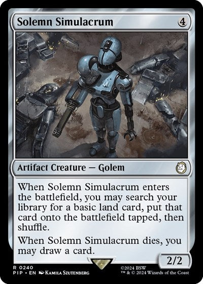 Solemn Simulacrum (Universes Beyond: Fallout) Light Play