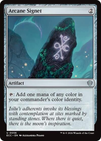 Arcane Signet (0056) (Commander: Lorwyn Eclipsed) Light Play