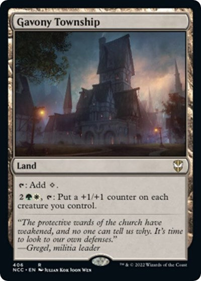 Gavony Township (Commander: Streets of New Capenna) Light Play