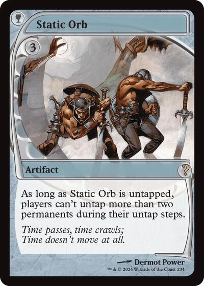 Static Orb (Future Sight) (Mystery Booster 2) Light Play