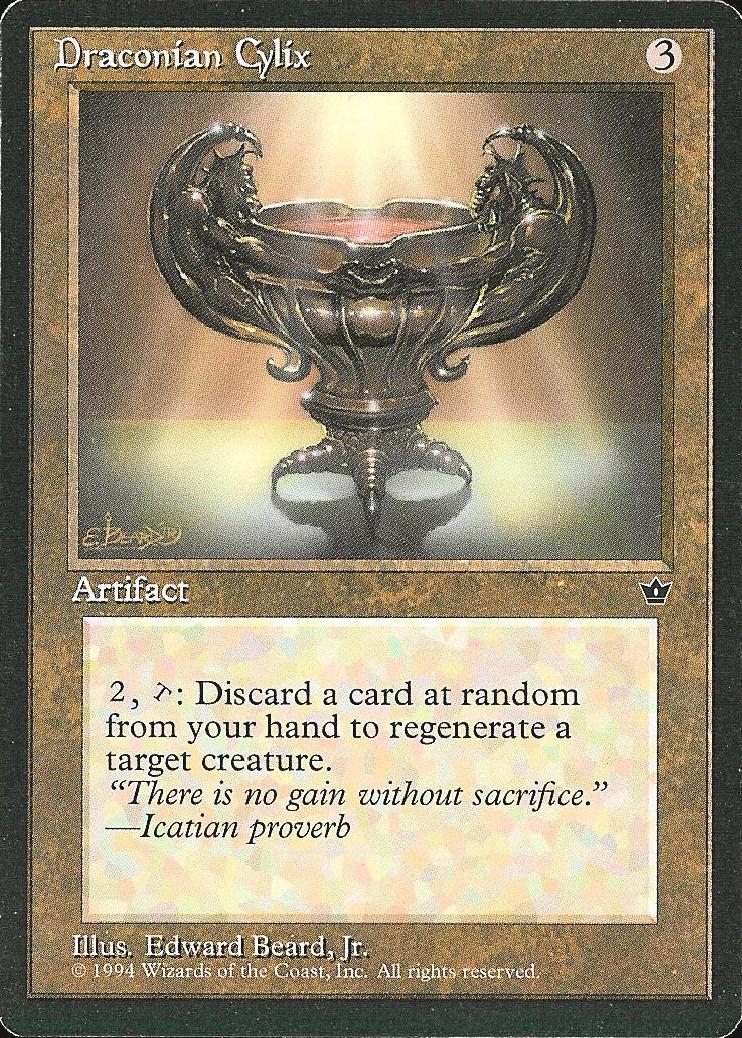 Draconian Cylix (Fallen Empires) Medium Play