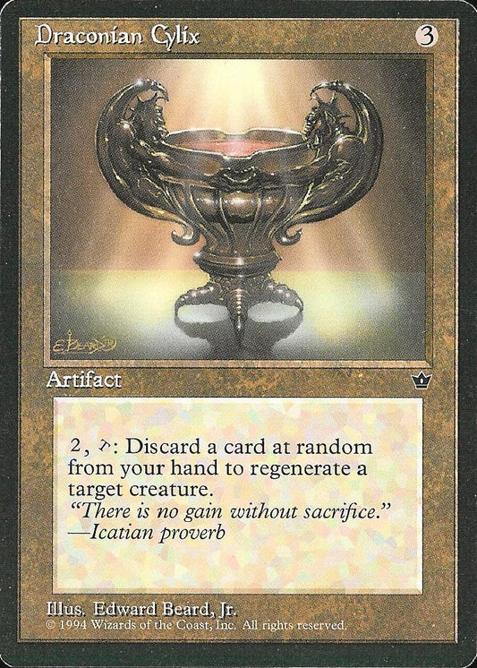 Draconian Cylix (Fallen Empires) Medium Play