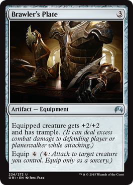 Brawler's Plate (Magic Origins) Light Play
