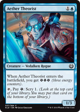 Aether Theorist (Kaladesh) Light Play