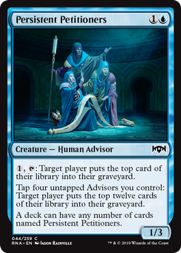 Persistent Petitioners (Ravnica Allegiance) Medium Play Foil