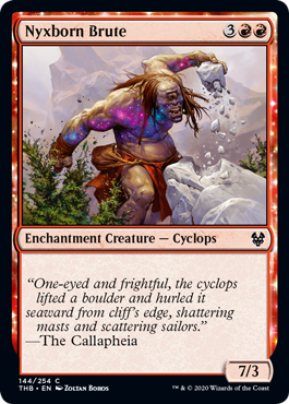 Nyxborn Brute (Theros Beyond Death) Light Play
