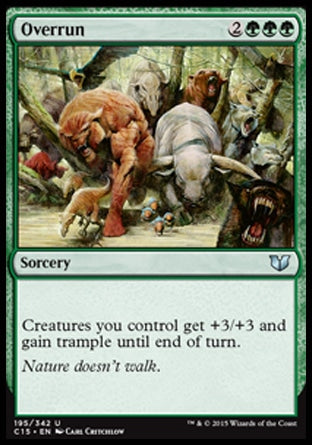 Overrun (Commander 2015) Damaged / Poor