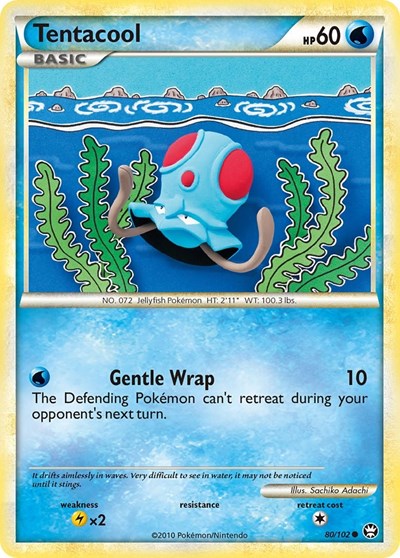 Tentacool (Triumphant) Medium Play