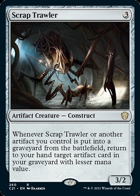 Scrap Trawler (Commander 2021 Strixhaven) Light Play