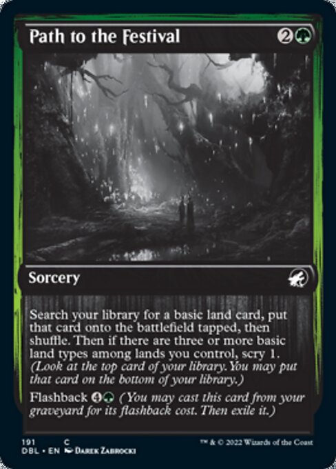Path to the Festival (Innistrad: Double Feature) Light Play