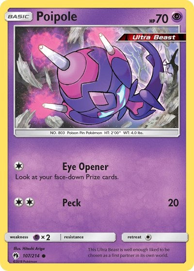 Poipole (SM - Lost Thunder) Light Play
