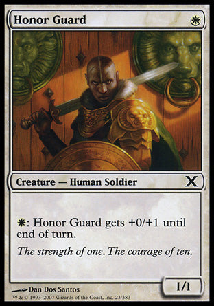 Honor Guard (10th Edition) Light Play