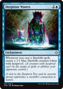 Deeproot Waters (Ixalan) Light Play