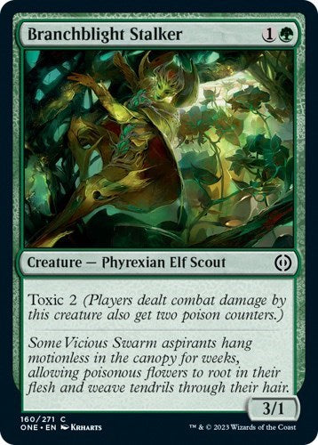 Branchblight Stalker (Phyrexia: All Will Be One) Light Play