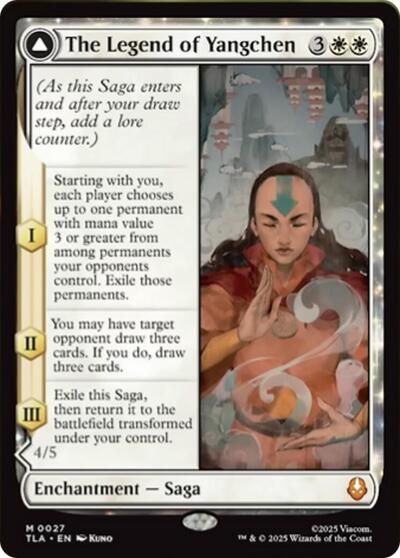 The Legend of Yangchen (Avatar: The Last Airbender) Near Mint