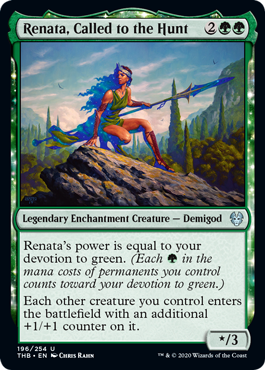 Renata, Called to the Hunt (Theros Beyond Death) Light Play