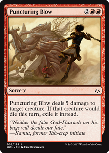Puncturing Blow (Hour of Devastation) Light Play