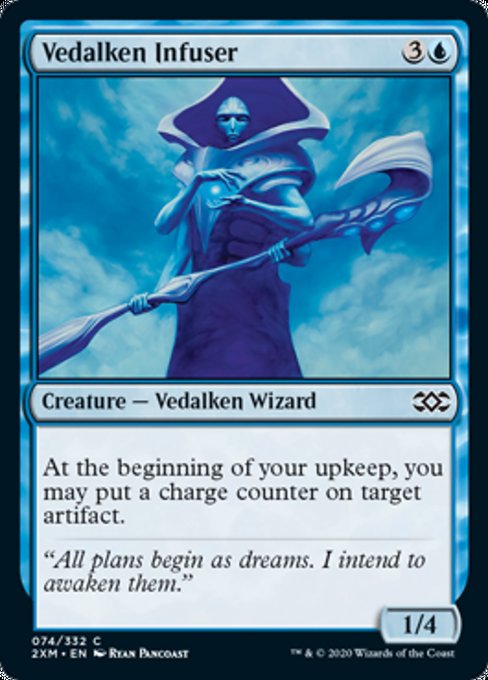 Vedalken Infuser (Double Masters) Light Play