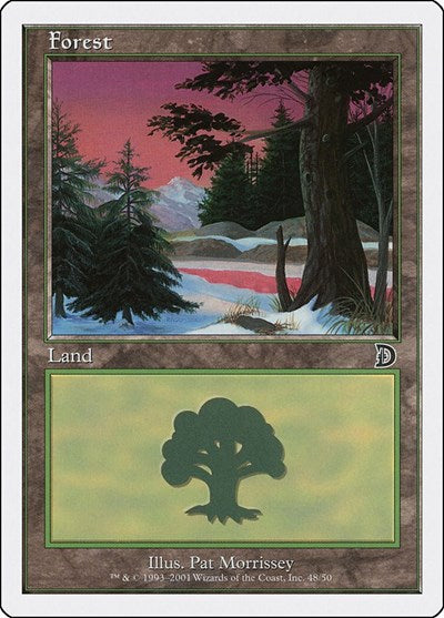 Forest (48) (Promos: Deckmasters Garfield vs Finkel) Light Play