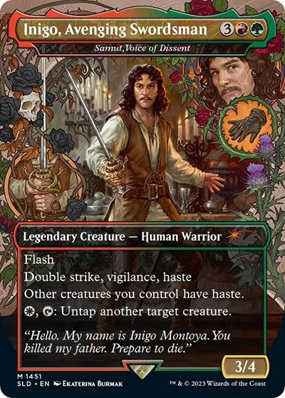 Inigo, Avenging Swordsman - Samut, Voice of Dissent (Secret Lair) Near Mint