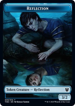 Reflection Token (Theros Beyond Death) Light Play