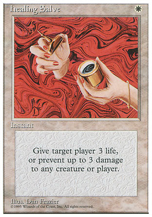 Healing Salve (4th Edition) Damaged / Poor