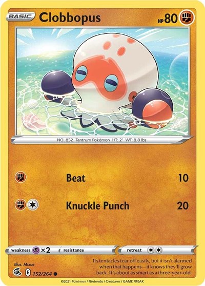 Clobbopus (SWSH08: Fusion Strike) Light Play