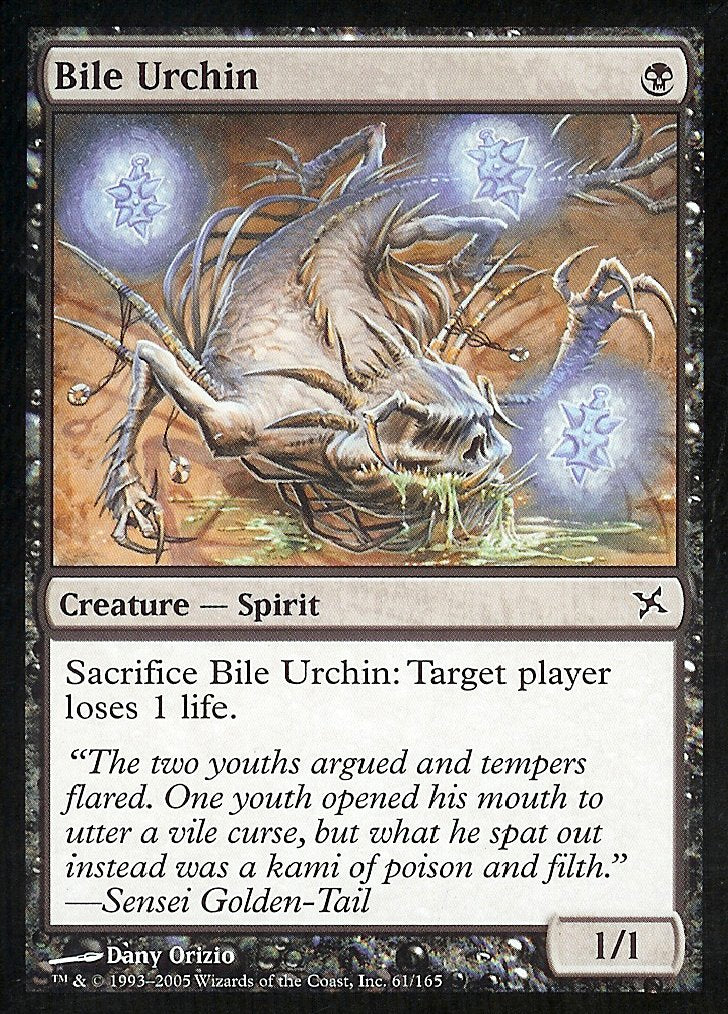 Bile Urchin (Betrayers of Kamigawa) Light Play