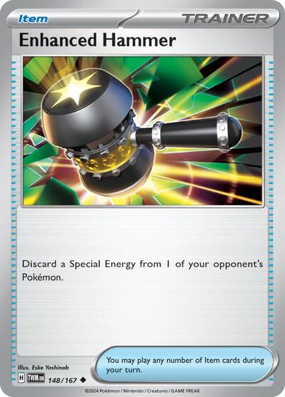 Enhanced Hammer - 148 (SV06: Twilight Masquerade) Light Play