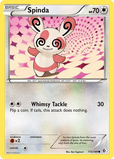 Spinda (Boundaries Crossed) Medium Play