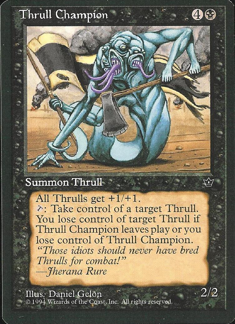 Thrull Champion (Fallen Empires) Heavy Play