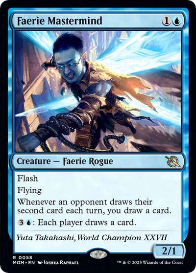 Faerie Mastermind (March of the Machine) Light Play Foil