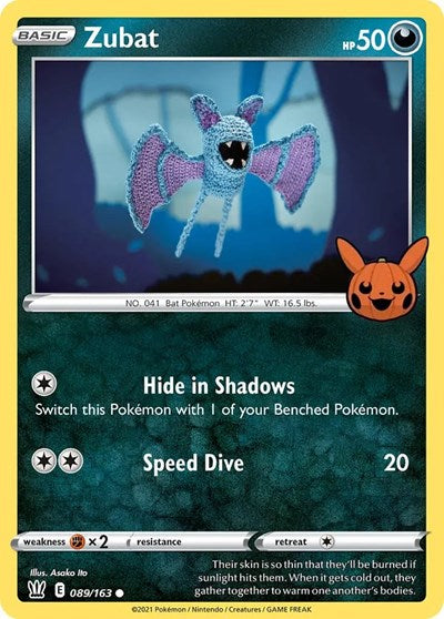 Zubat (Trick or Trade BOOster Bundle) Light Play