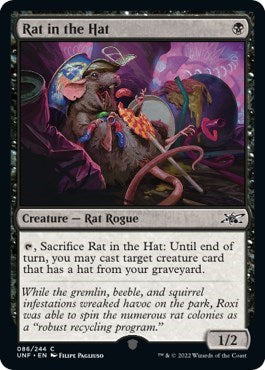 Rat in the Hat (Unfinity) Light Play Foil