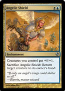 Angelic Shield (Duel Decks: Venser vs Koth) Medium Play