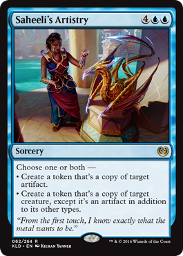 Saheeli's Artistry (Kaladesh) Light Play Foil