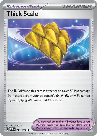 Thick Scale (ME: Ascended Heroes) Light Play Reverse Holofoil