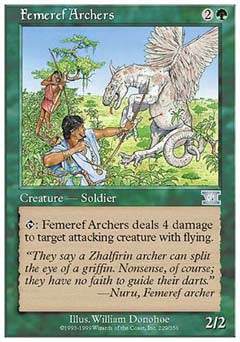 Femeref Archers (Classic 6th Edition) Light Play
