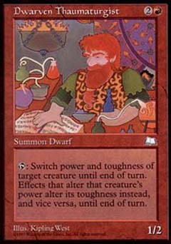 Dwarven Thaumaturgist (Weatherlight) Light Play