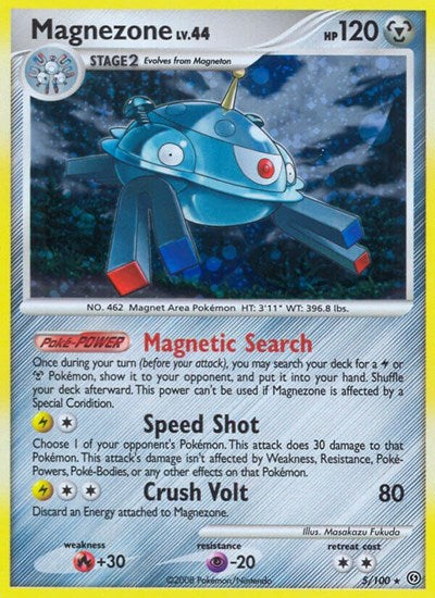 Magnezone (5) (Stormfront) Light Play Reverse Holofoil