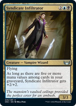 Syndicate Infiltrator (Streets of New Capenna) Light Play