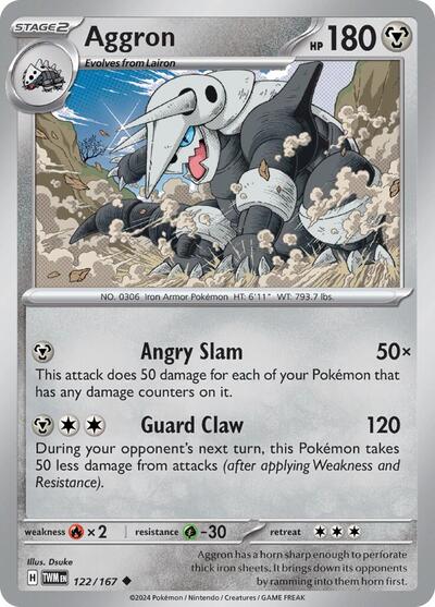 Aggron (SV06: Twilight Masquerade) Light Play