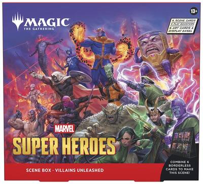 Marvel Super Heroes Scene Box Villains Unleashed