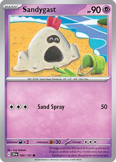 Sandygast (SV08: Surging Sparks) Light Play
