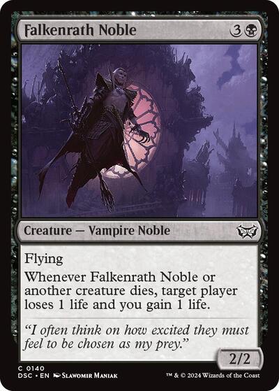Falkenrath Noble (Commander: Duskmourn: House of Horror) Light Play