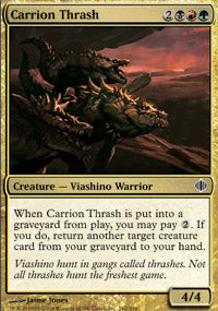 Carrion Thrash (Shards of Alara) Medium Play