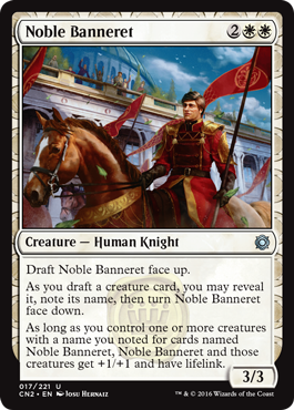 Noble Banneret (Conspiracy: Take the Crown) Light Play