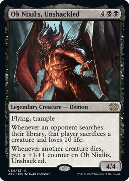 Ob Nixilis, Unshackled (Double Masters 2022) Light Play
